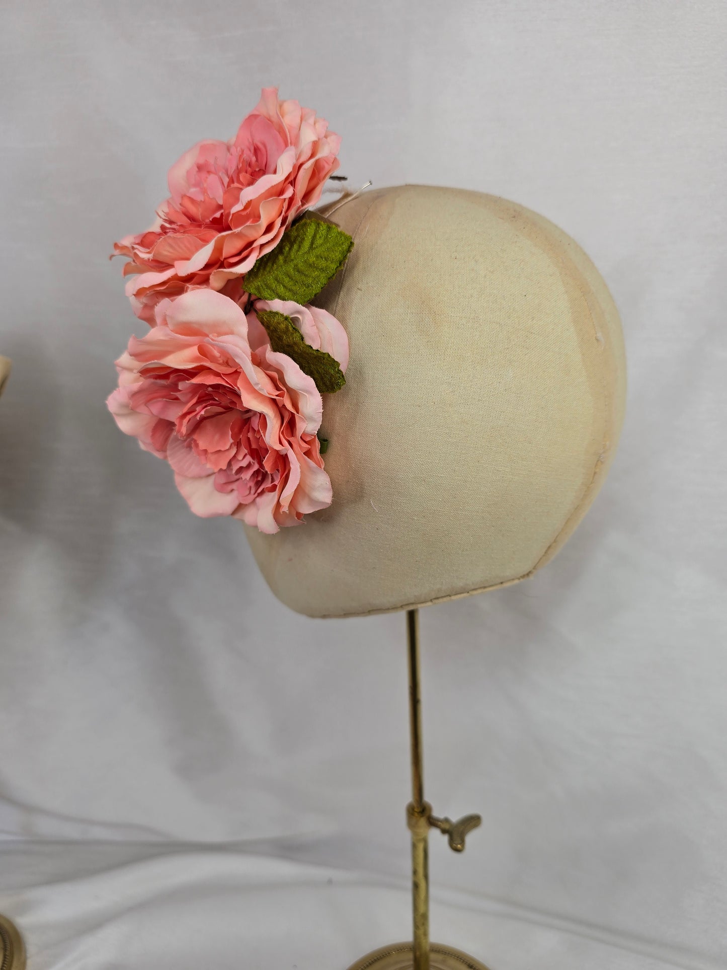 Watermelon rose hair flower/corsage
