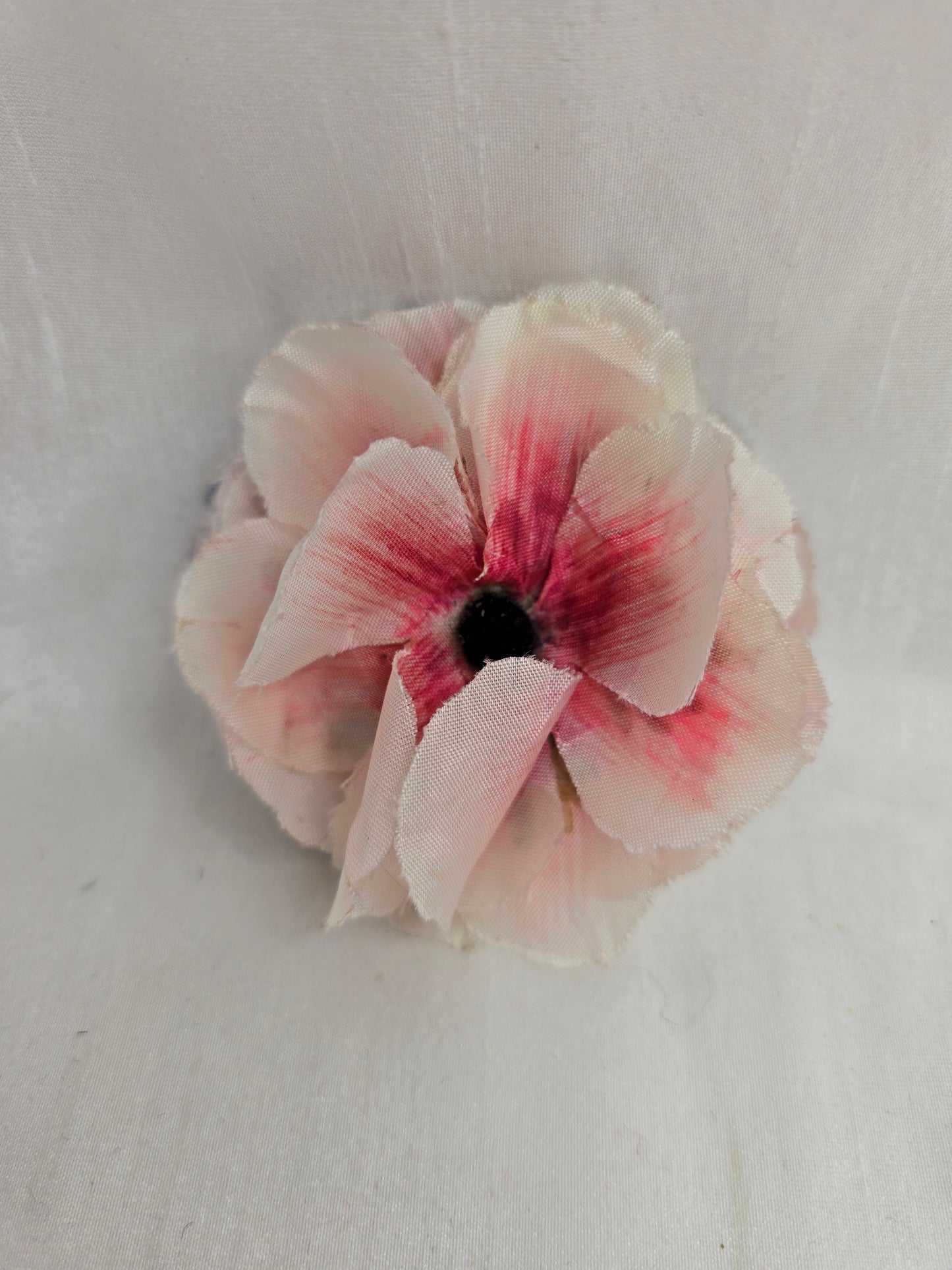 Set of 5 mix & match true vintage hair flowers/corsages - pinks and purple