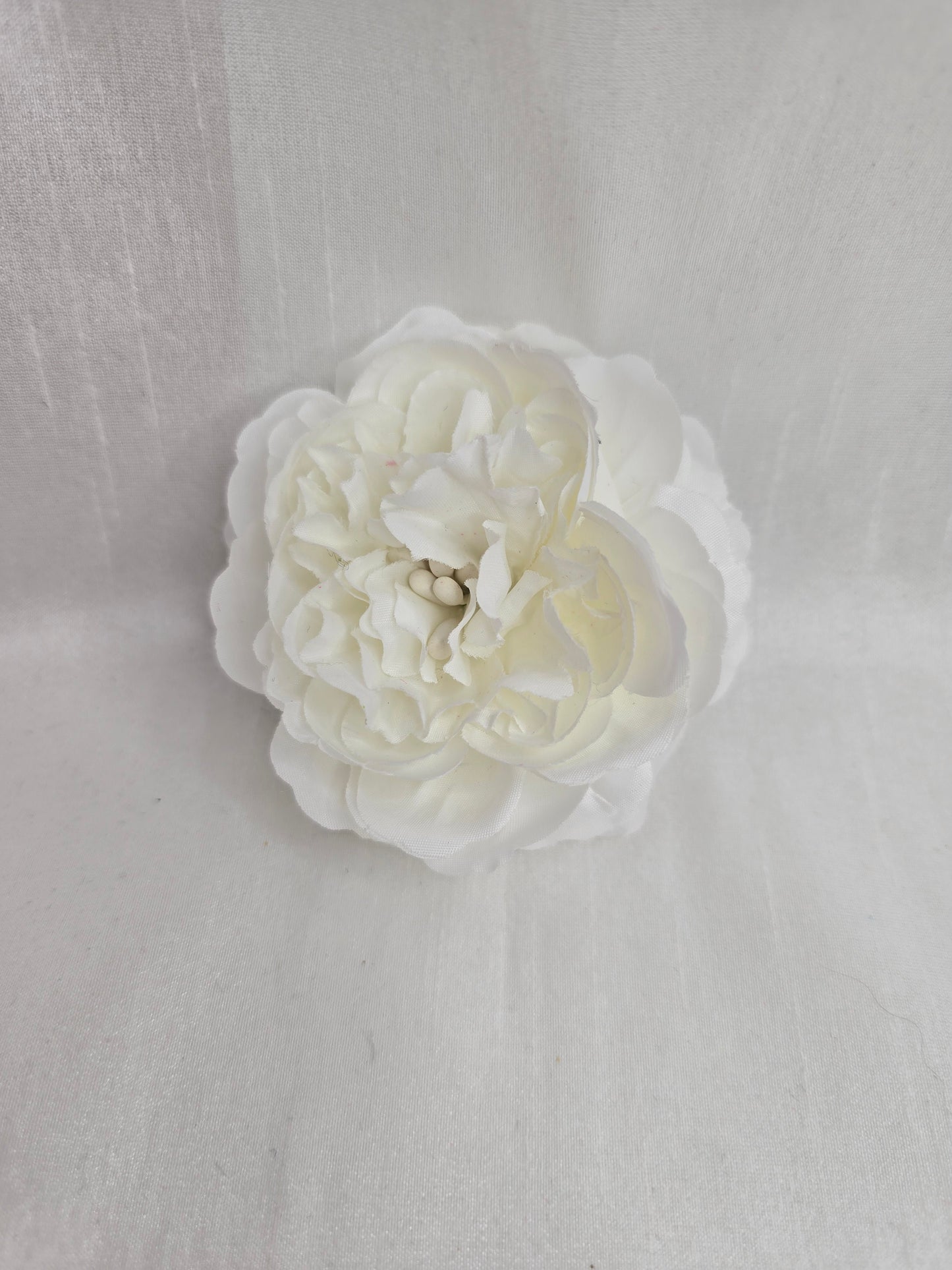 Set of 5 mix & match hair flowers/corsages - red, white and blue