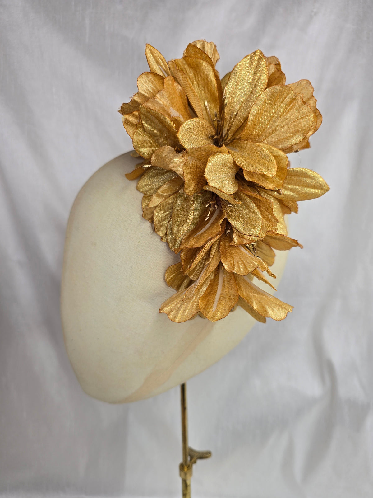 Xl autumn golden yellow hair flower and corsage set