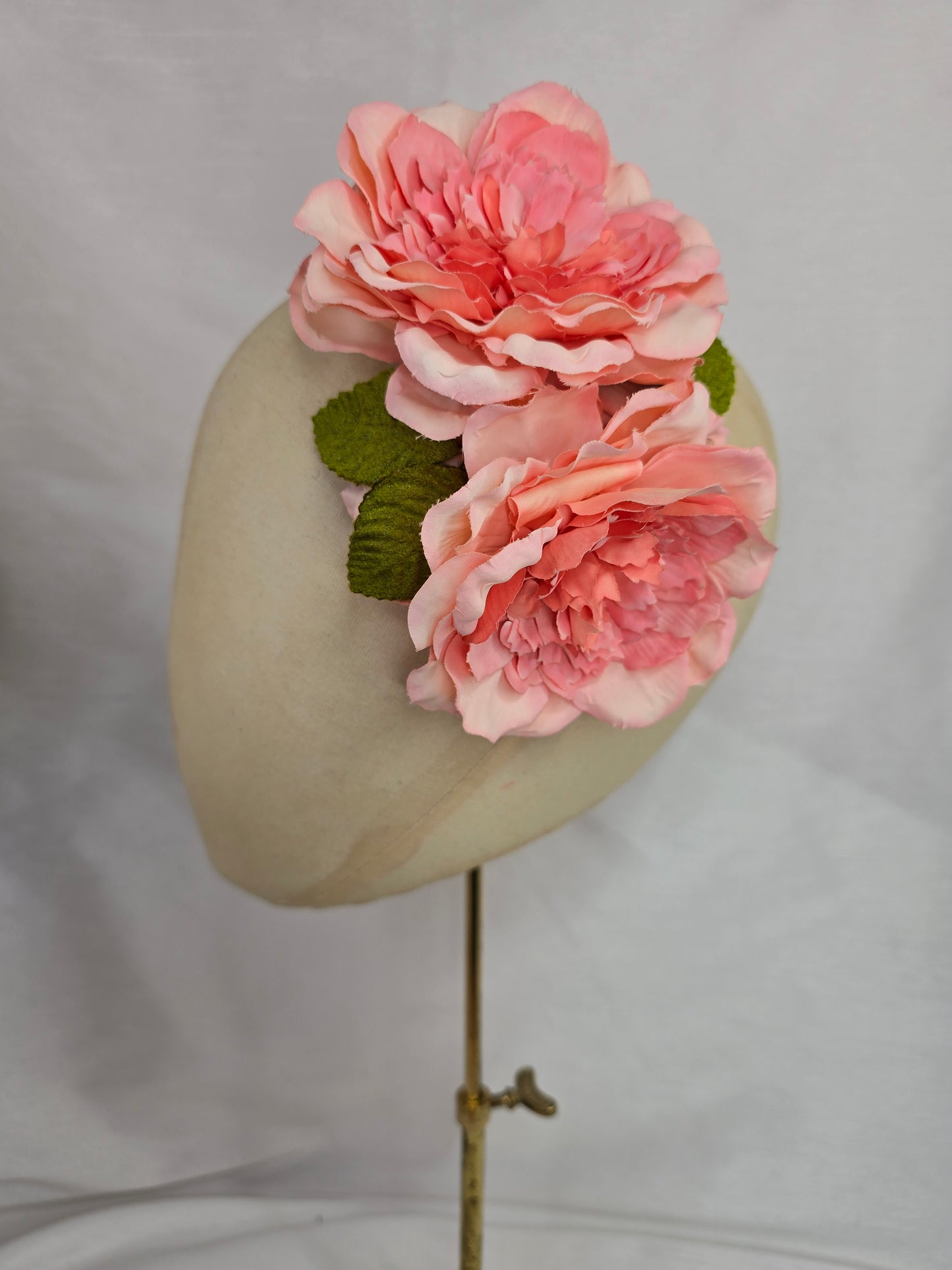 Watermelon rose hair flower/corsage